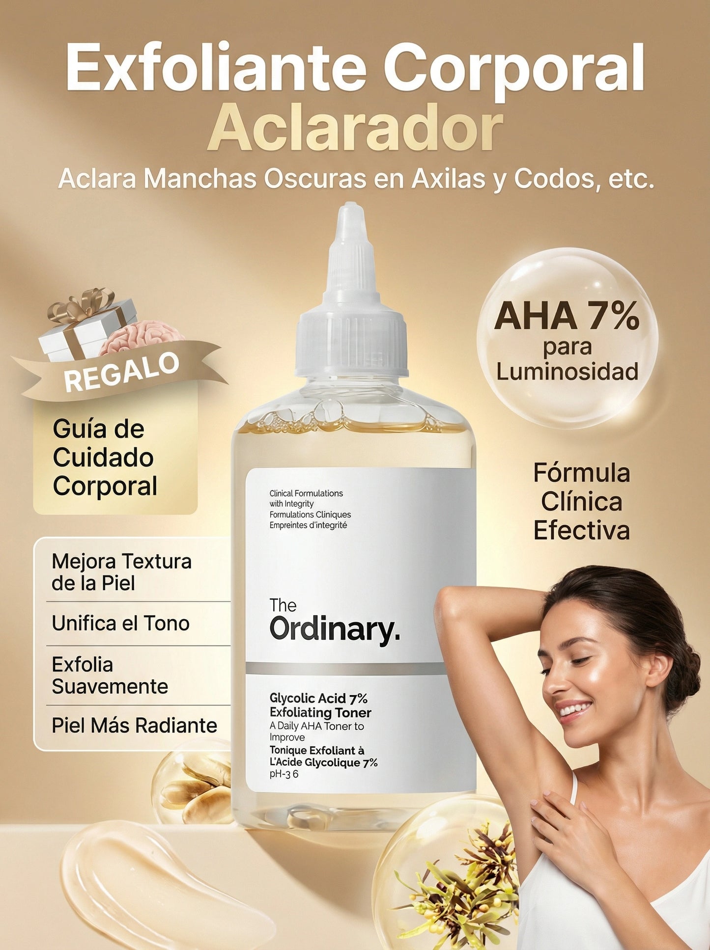 Exfoliante Corporal Aclara Manchas Oscuras