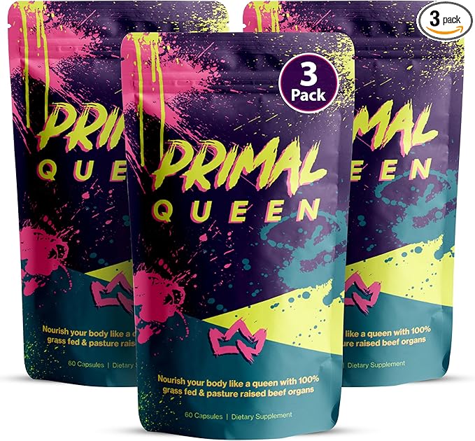 Primal Queen – Fórmula Femenina para Más Energía, Balance Hormonal y Bienestar Diario