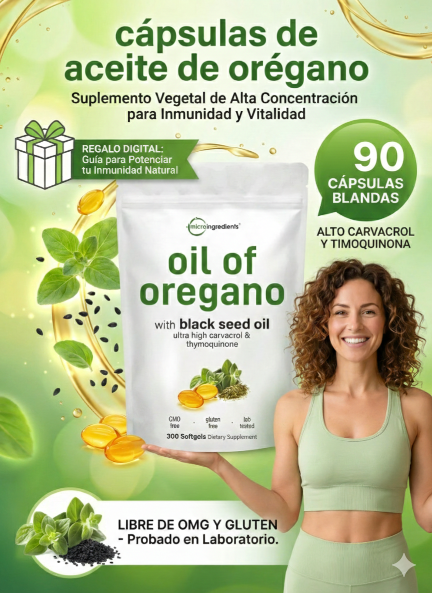capsulas aceite de oregano