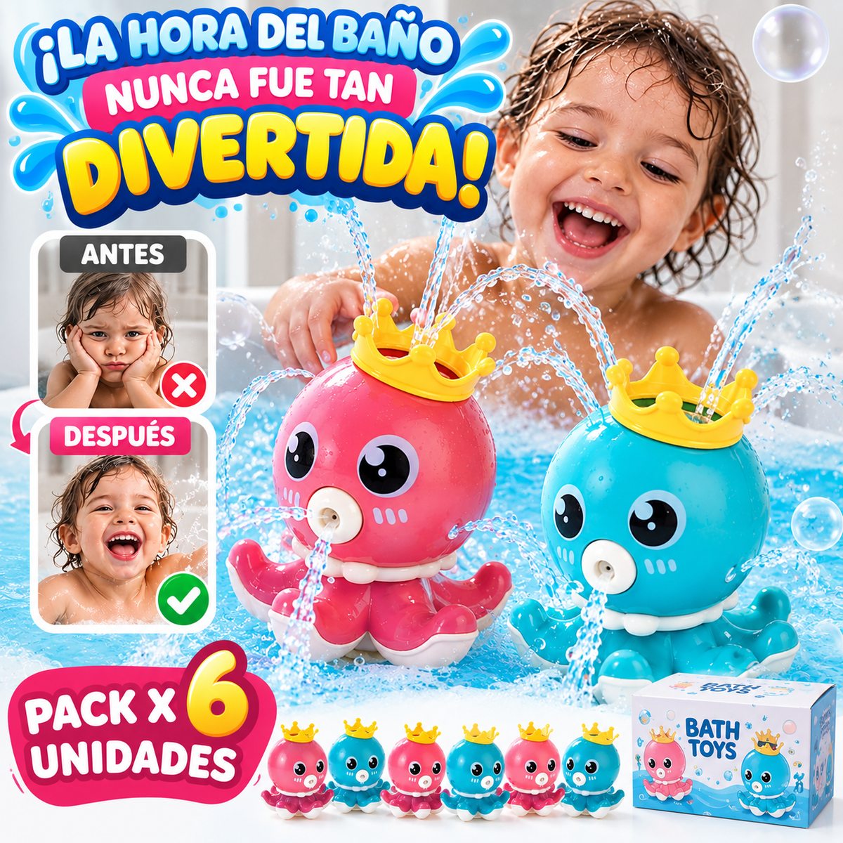 pulpo giratorio