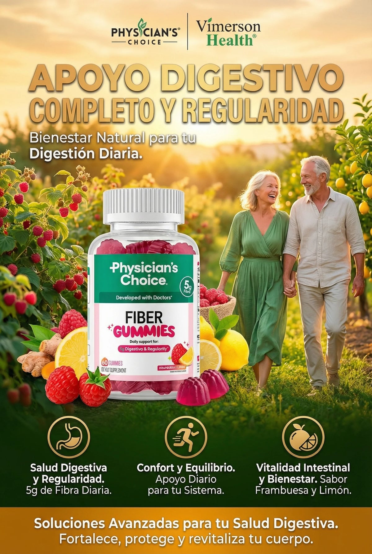 Gomitas de Fibra Prebiótica