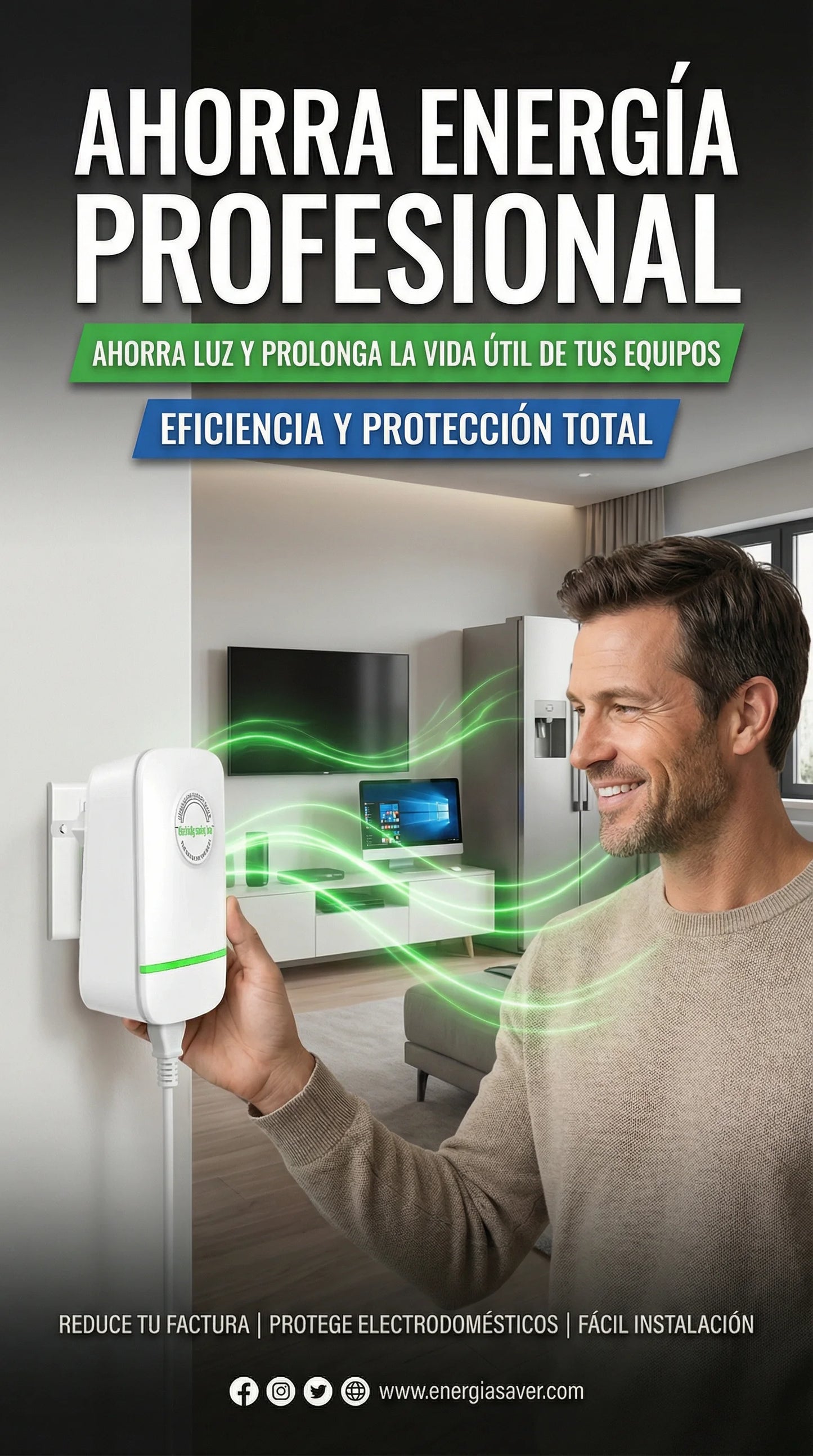 Ahorrador de Energía Profesional