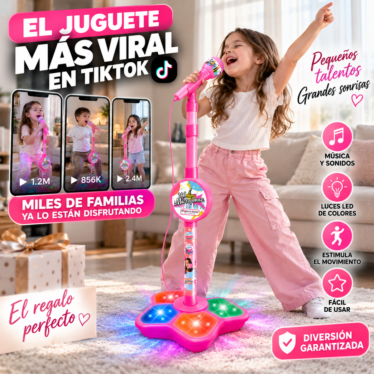 micrófono karaoke