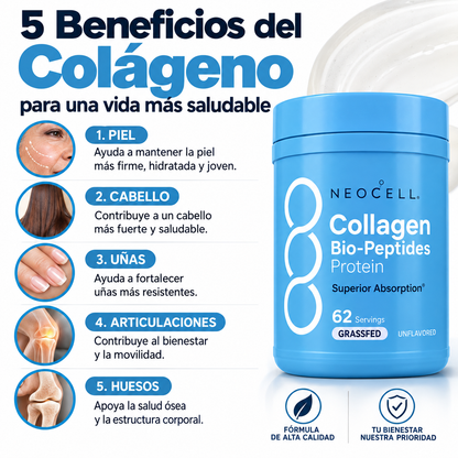 Colágeno Bio-Péptidos | Fórmula Avanzada para el Cuidado Integral OFERTA 2X 109
