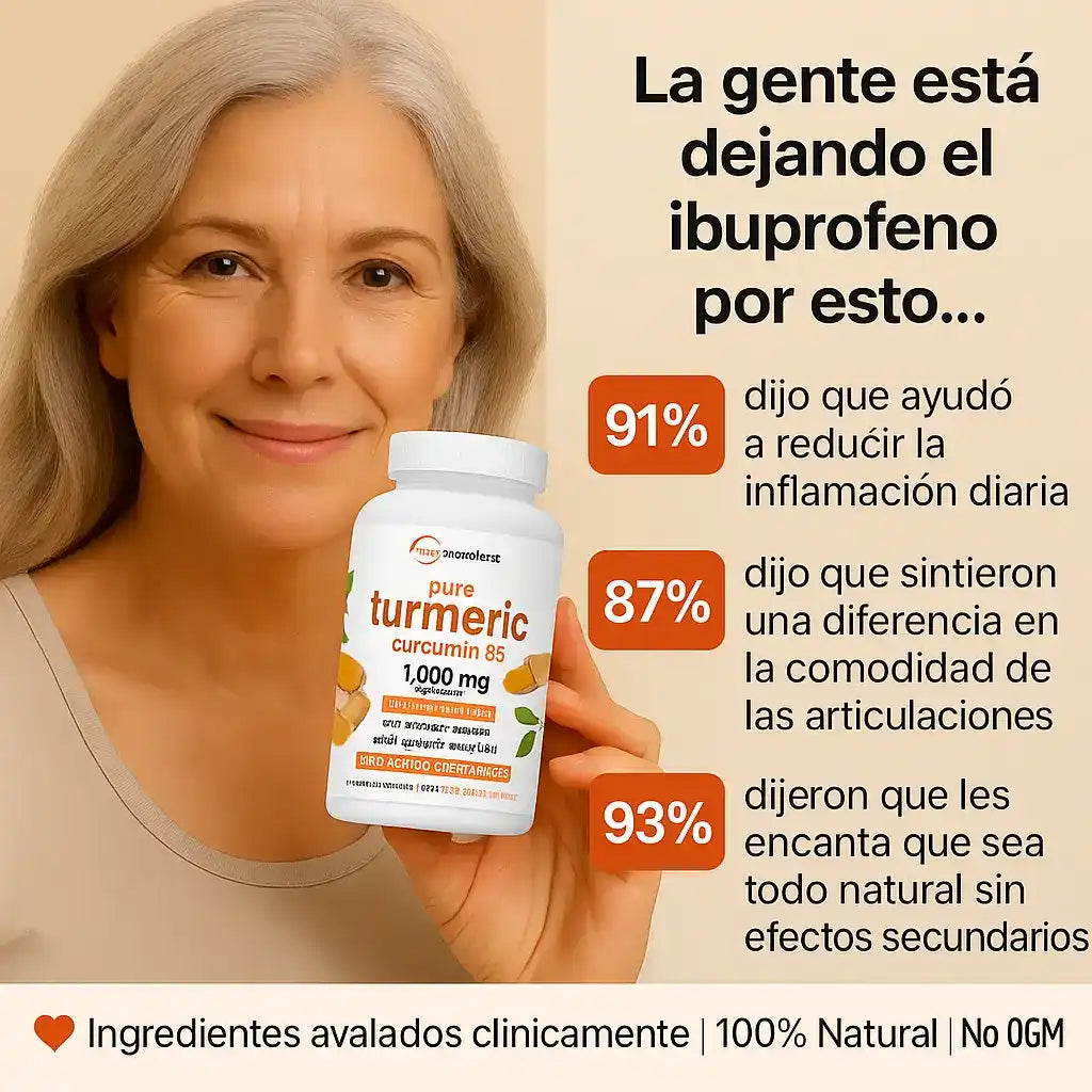 Oferta 2x1 El Antiinflamatorio Natural Más Potente – Cúrcuma 95%