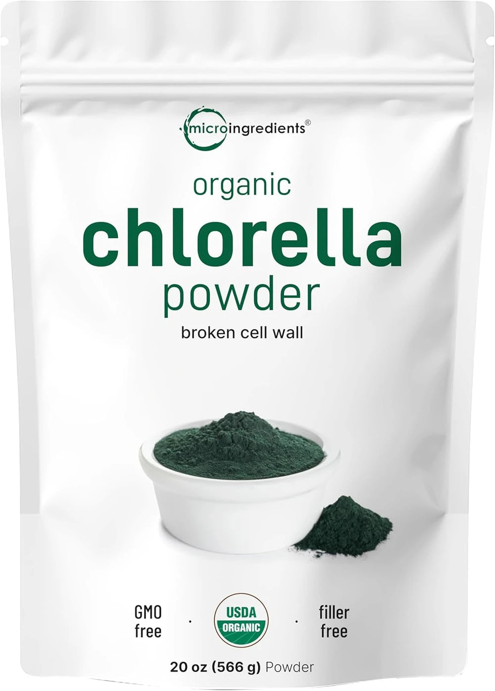 Spirulina orgánica en polvo — energía natural y hierro para combatir el cansancio