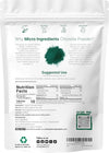 Spirulina orgánica en polvo — energía natural y hierro para combatir el cansancio