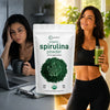 Spirulina orgánica en polvo — energía natural y hierro para combatir el cansancio