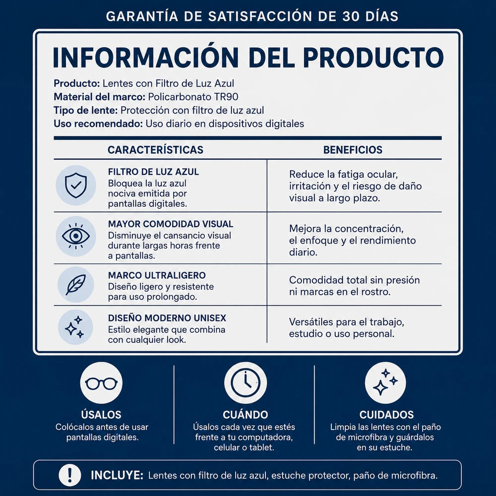 Cuida tus ojos sin renunciar a tu estilo