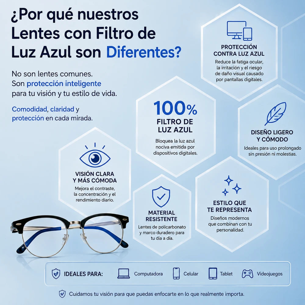 Cuida tus ojos sin renunciar a tu estilo