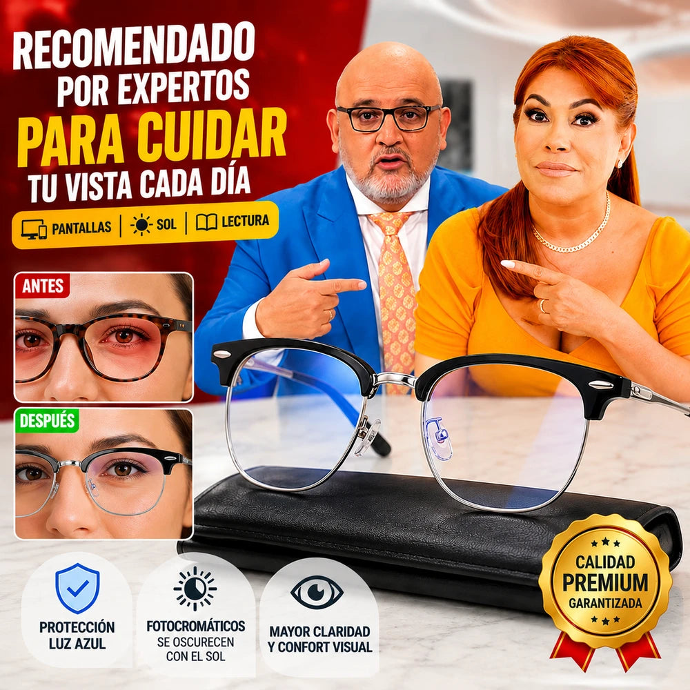 Lentes con Filtro de Luz Azul y Protección Fotocromática