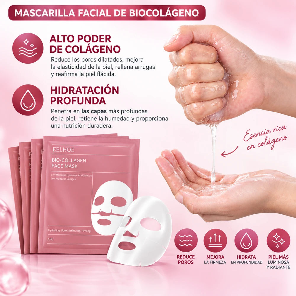 Mascarilla Anti-Edad: Colágeno Bioactivo