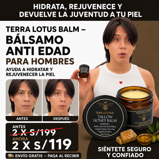 Bálsamo de sebo batido orgánico