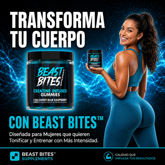 BEAST BITES™-Diseñada para Mujeres que quieren Tonificar y Entrenar con Más Intensidad