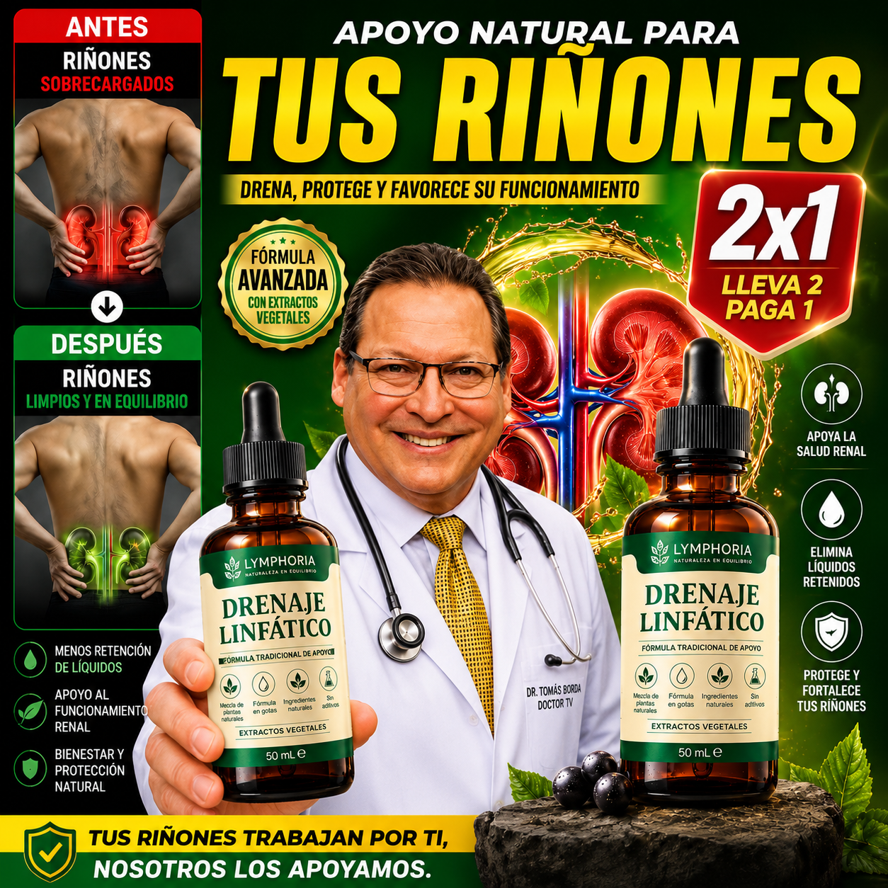Drenaje Linfático OFERTA 2 X 1