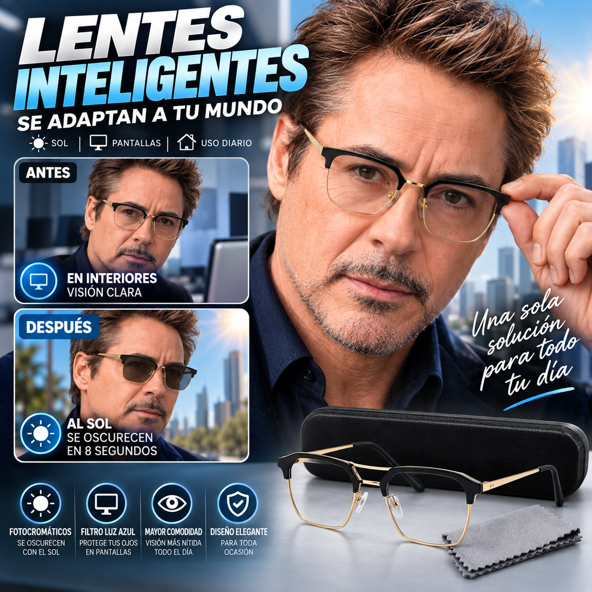lentes fotocromatico