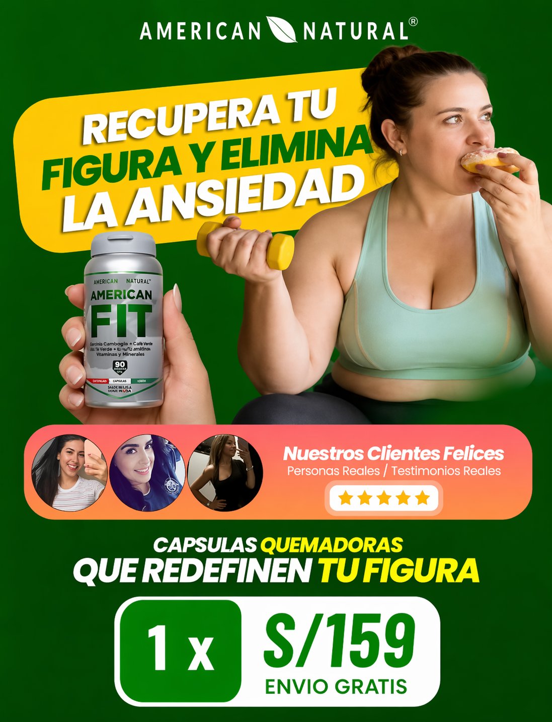 American Fit - Baja de Peso y Limpia tu Organismo con Resultados Visibles