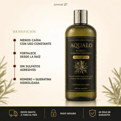 AQUALO™ Shampoo Anticaída y Crecimiento