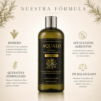 AQUALO™ Shampoo Anticaída y Crecimiento
