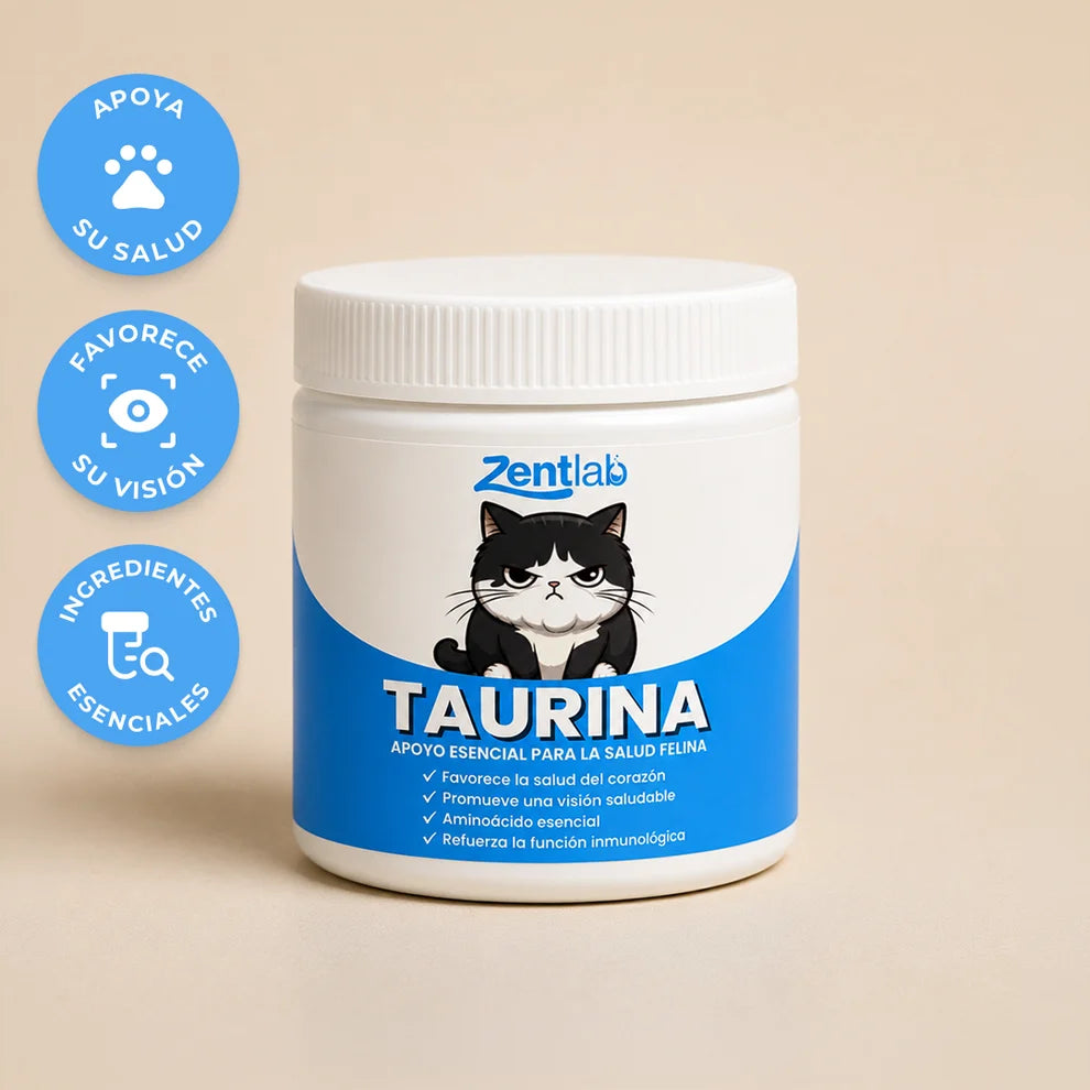 Zentlab | Taurina Pura en Polvo para Gatos