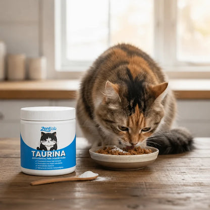 Zentlab | Taurina Pura en Polvo para Gatos