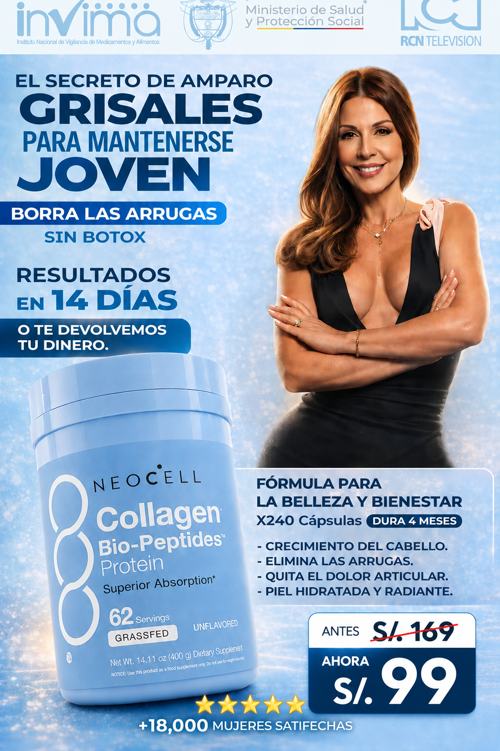 colageno Neocell - Super Oferta Paga 1 Lleva 2