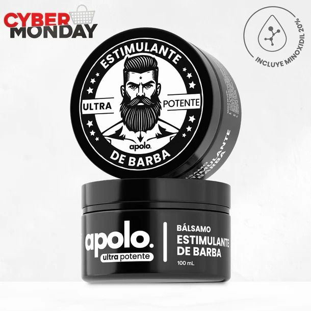 apolo. ESTIMULANTE DE BARBA