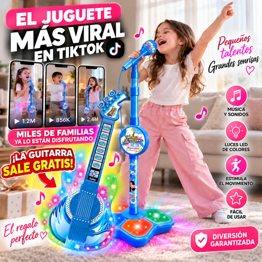 micrófono karaoke | GRATIS UNA GUITARRA