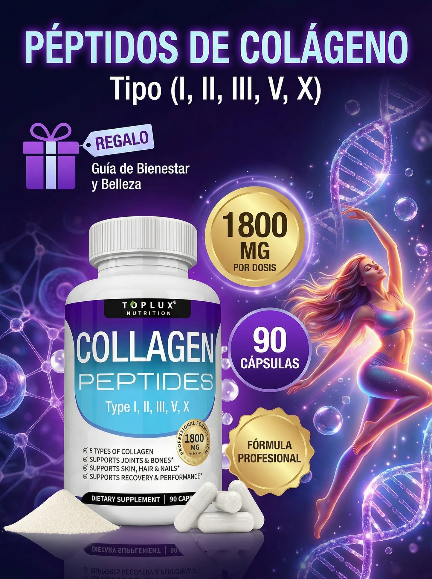 Collagen peptides