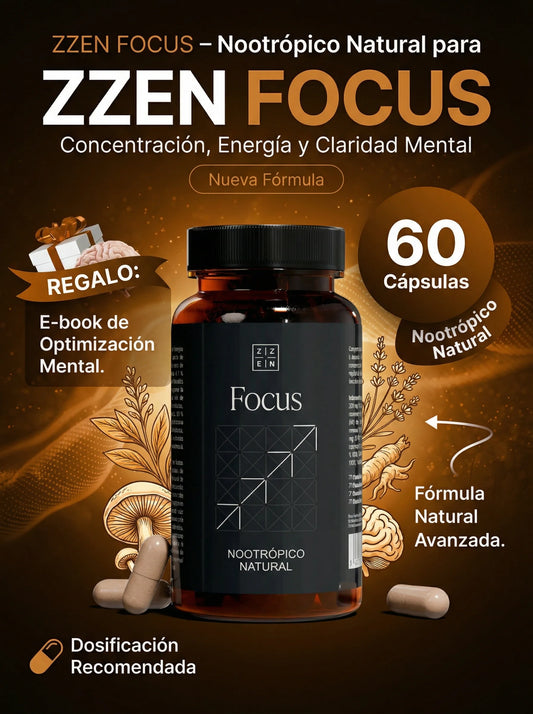 ZZEN Focus – Nootrópico Natural