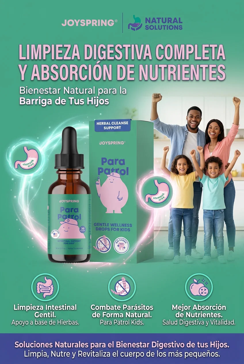 ParaPatrol Kids – Gotas Naturales para Limpieza Digestiva