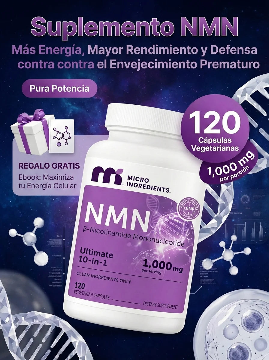 Suplemento NMN - Más Energía y Defensa contra el Envejecimiento