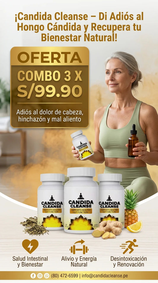 Candida Cleanse – Di Adiós al Hongo Cándida
