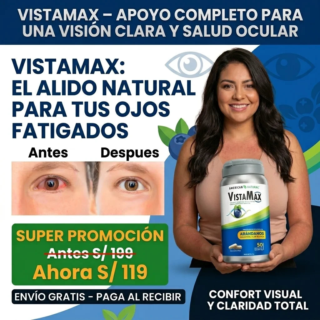 VistaMax –  Apoyo Completo para una Visión Clara y Salud Ocular