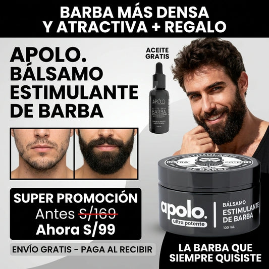 Barba Más Densa y Atractiva + Aceite de Regalo 🎁 ¡Aprovecha Ahora!