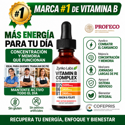 5 en 1 - Complejo de Vitamina B