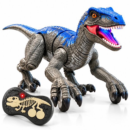 Dino Velociraptor  Diversión Que Los Niños No Querrán Soltar!!!