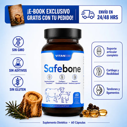 Safebone® — Alivia de forma natural la inflamación de articulaciones para recuperar movimiento cómodo y sin dolor