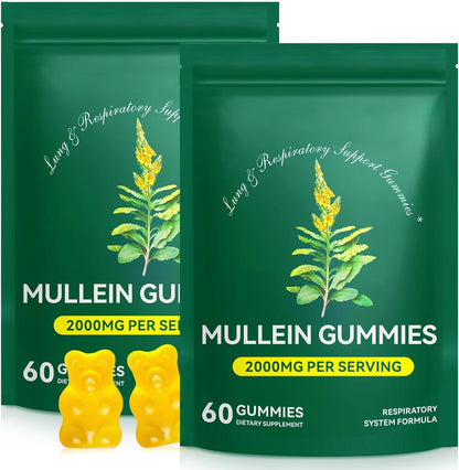 RespiraFuerte™ | Gominolas Detox Pulmonar con Mullein