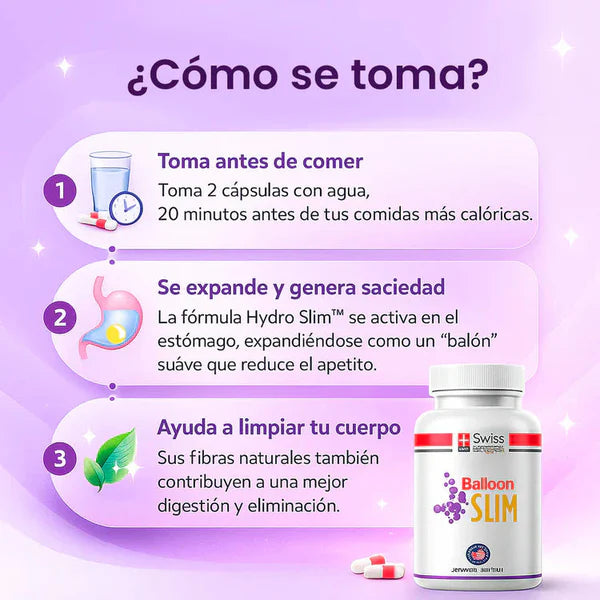 Balloon Slim® - Control del apetito - 60 cápsulas