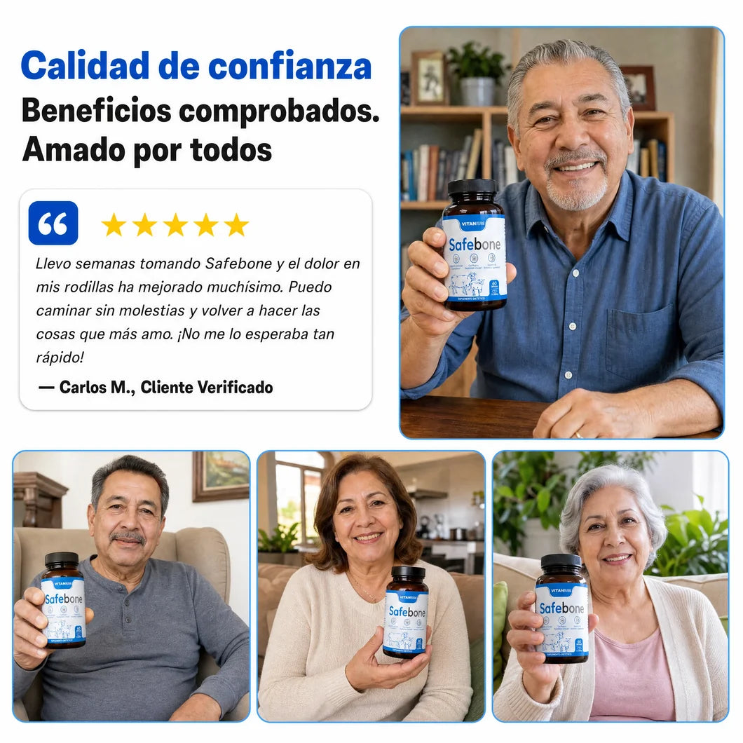 Safebone® — Alivia de forma natural la inflamación de articulaciones para recuperar movimiento cómodo y sin dolor