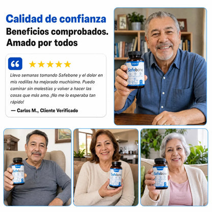 Safebone® — Alivia de forma natural la inflamación de articulaciones para recuperar movimiento cómodo y sin dolor