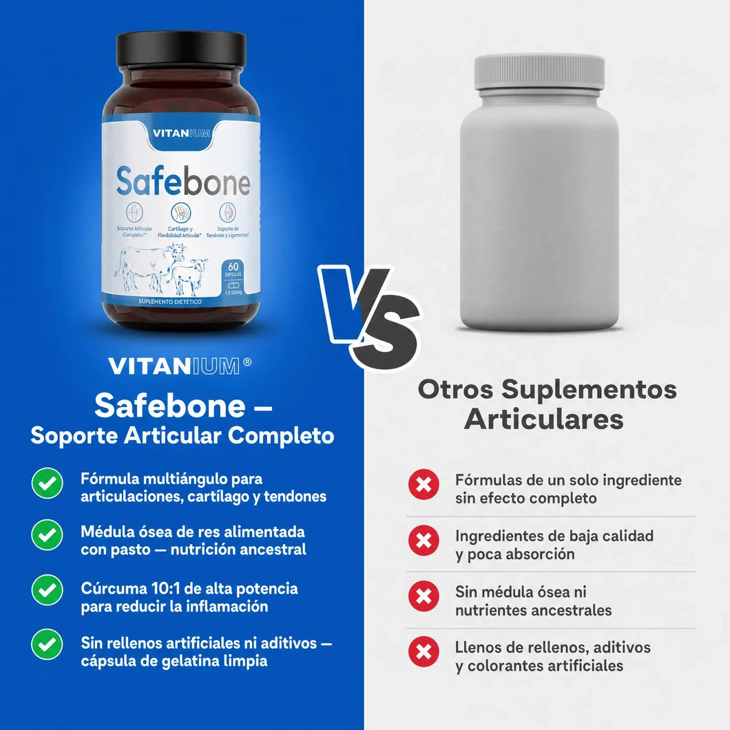 Safebone® — Alivia de forma natural la inflamación de articulaciones para recuperar movimiento cómodo y sin dolor