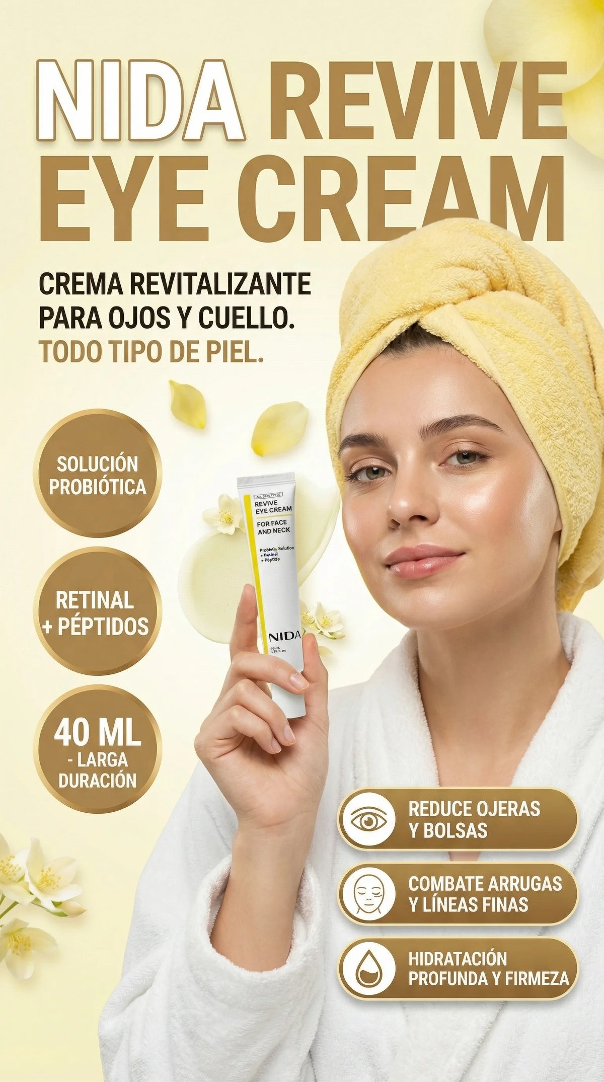NIDA Crema para ojos